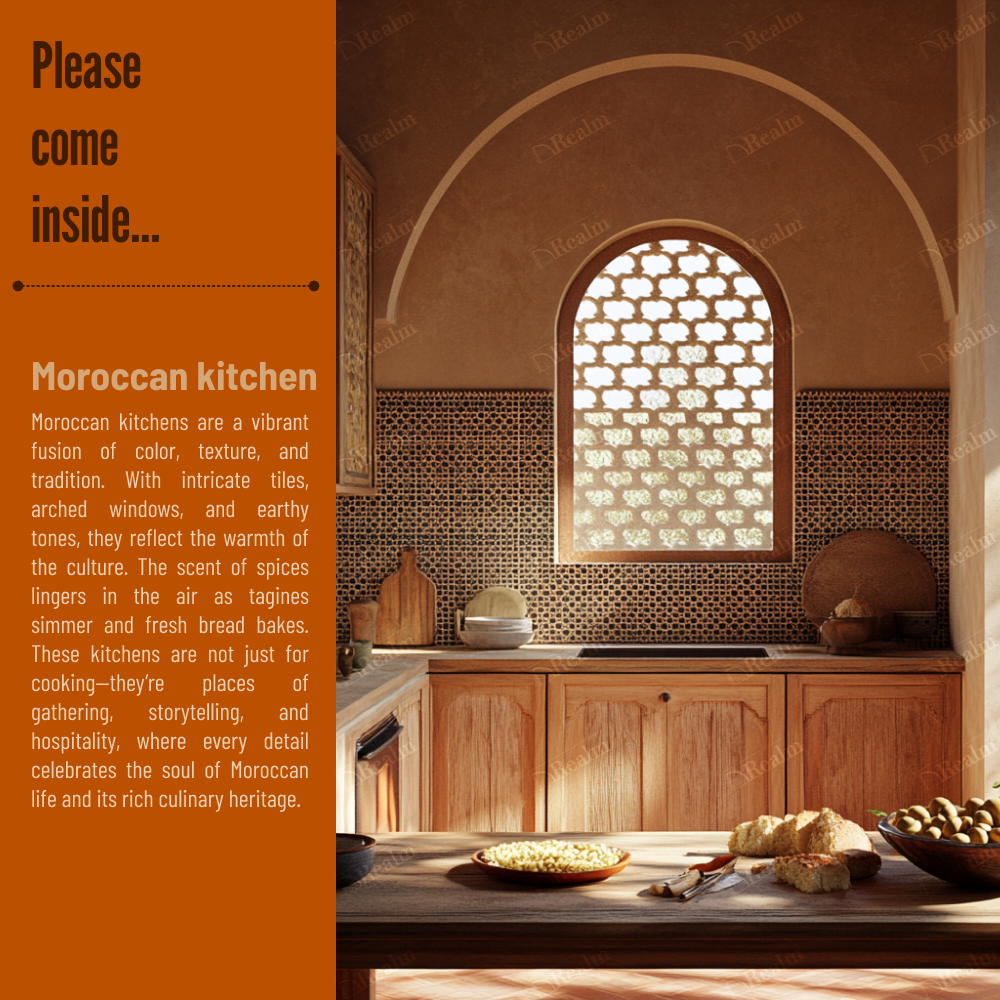 Moroccan kitchen.Cover